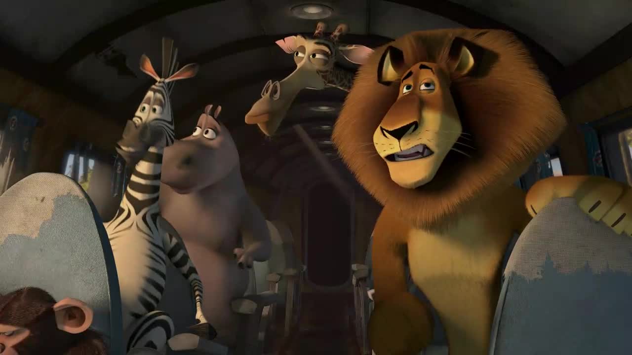 Madagaskar II Útěk do Afriky ( 2008 Animovaný Dobrodružný Komedie Rodinný) Sk dabing