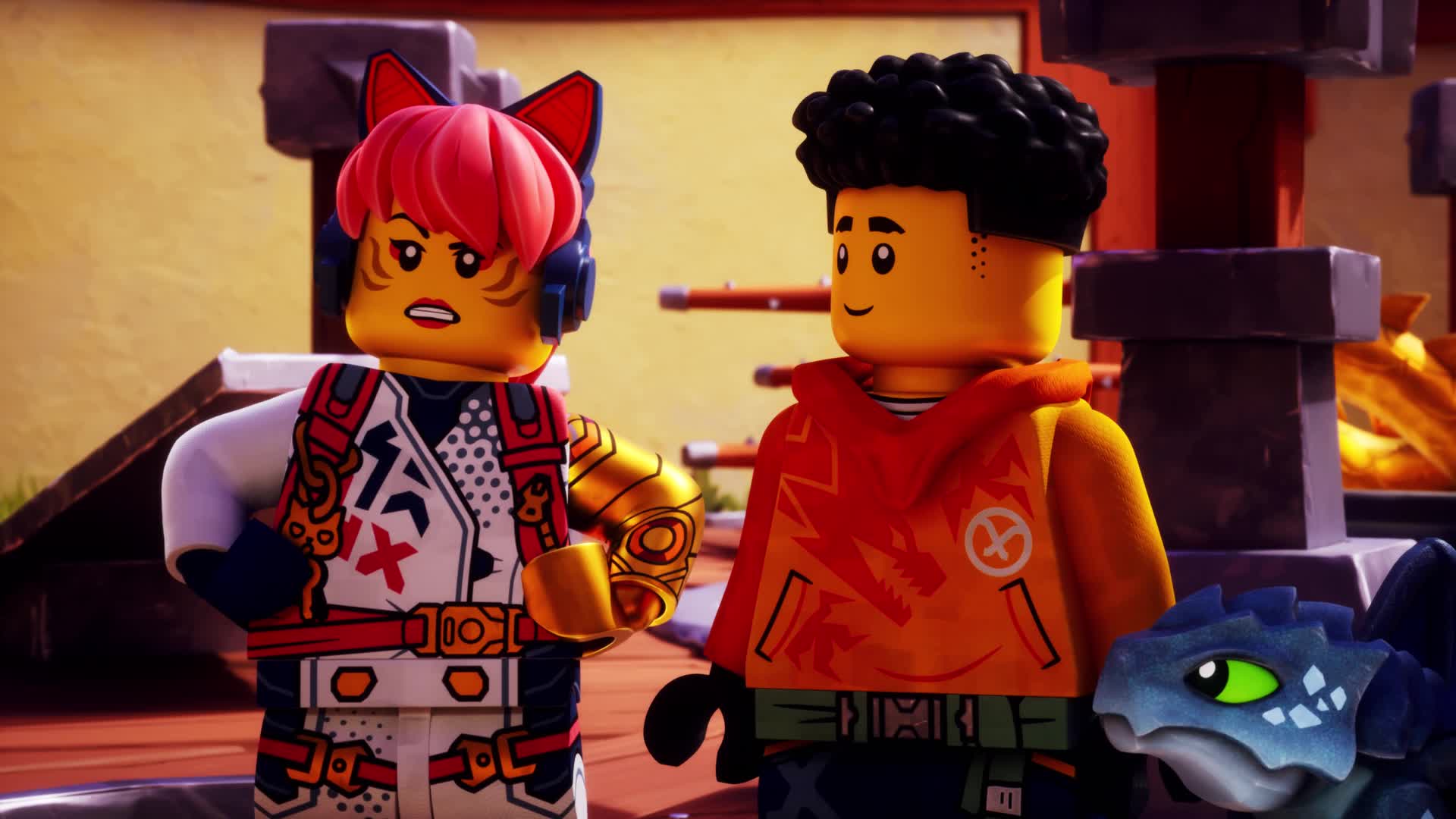 LEGO Ninjago Dragons Rising S01E03 Pout na Rozcesti 1080p